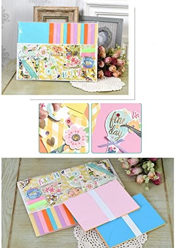 Gigicloud Paper Card Making Kits Colorful Handmade Greeting Card Kits Diy Making Material Set For Birthday Invitation, Thanksgiving, Christmas,Holiday,Baby Shower - Image 4