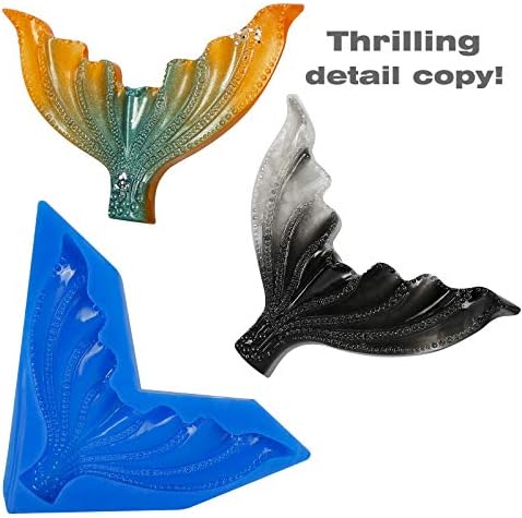 BBDINO Silicone Mold Making Kit, Liquid Silicone for Molds Making 30A Sapphire Blue, High Strength Silicon Rubber 4.4 lbs, 1:1 by Volume Ideal for Mold Casting of Resin/Jewelry/Candle/Concrete/Plaster - Image 5