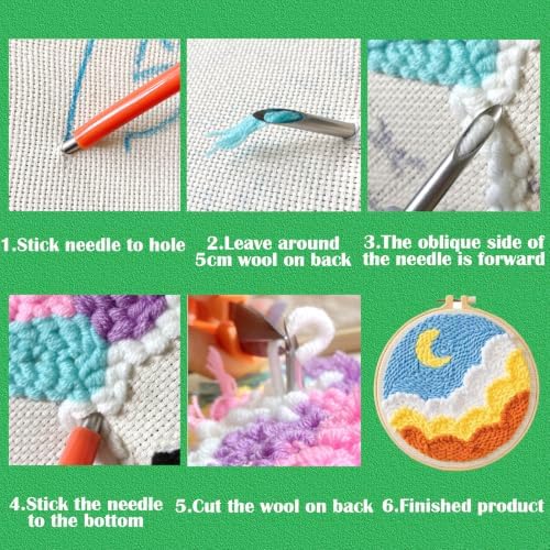 Punch Needle Kit, Punch Needle Kits Adults Beginner - Image 4