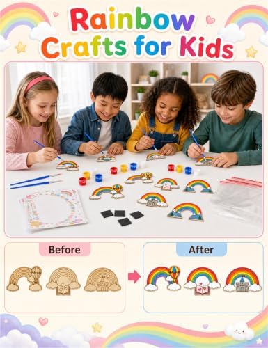 24 Set Rainbow Party Favors - Image 6