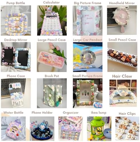 BoFUN Decoden Cream Glue Clay Kit, Whipped Cream Glue for Crafts DIY - Image 3