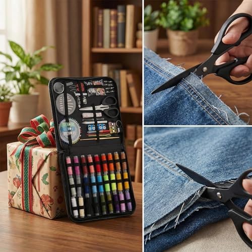 MFORLD Sewing Kit for Adults, 229Pcs Needle and Thread Kit Sewing Supplies - Image 4