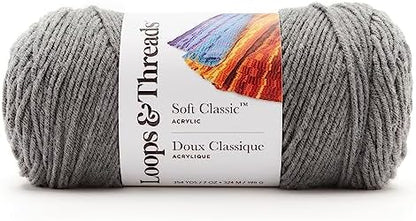 MICHAELS Bulk 12 Pack: Soft Classic™ Solid Yarn by Loops & Threads® - Image 4