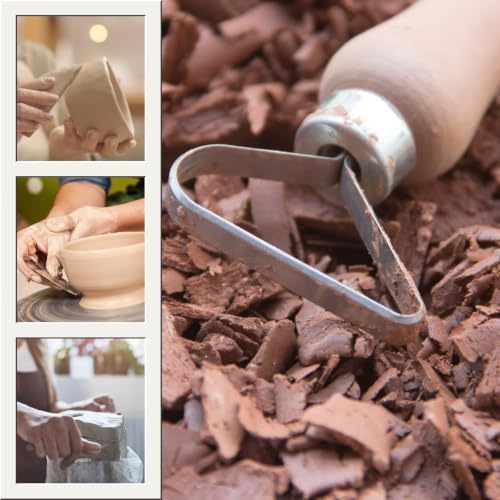 TEMONTIAN Pottery Tools and Supplies Kit, Clay Sculpting Tools Set, 43 PCS - Image 6