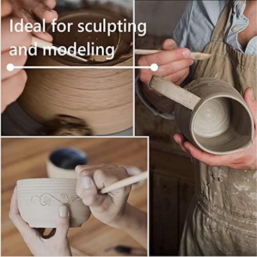 Old Potters Mid High Fire White Stoneware Clay for Pottery | Cone 6-10 | Ideal for Wheel Throwing, Hand Building, Sculpting | Great for All Skill Levels | Greenware Clay, 25 lbs. - Image 6