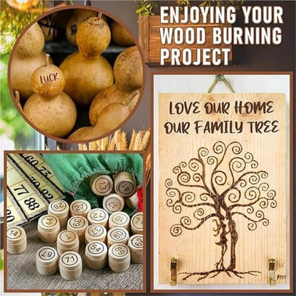28/56 Pcs Wood Burning Tip Copper Letters Wood Burning Tool Wood Burning Alphabet Template Branding and Personalization Tool - Image 4