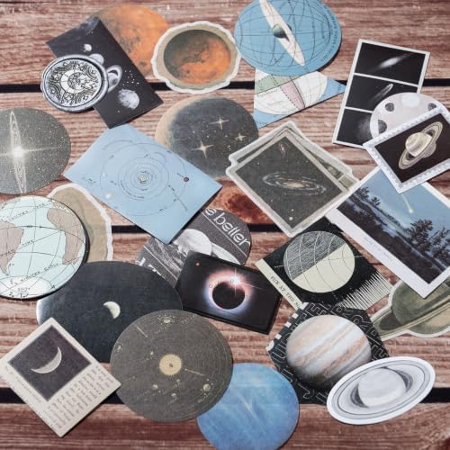 YagCu Galaxy Scrapbooking Kit, Vintage Junk Journal Supplies - Image 4