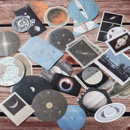 YagCu Galaxy Scrapbooking Kit, Vintage Junk Journal Supplies - Image 4