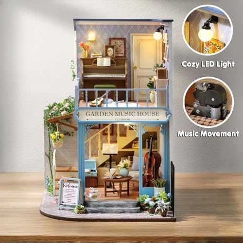 DIY Miniature Dollhouse Kit with Furniture Plus Dust Proof & Music Movement - Image 2