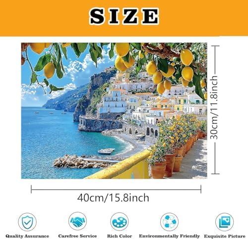 Seaside Scenery Paint by Numbers Kit for Adults,Color By Numbers for Adults - Image 4