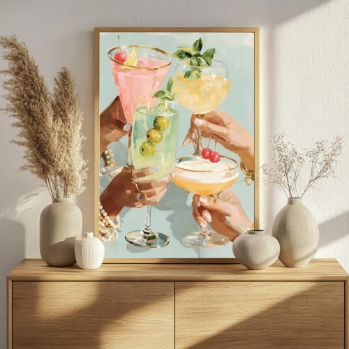 Mandun Cherrs Paint by Numbers Kit for Adults, 16x20 inch - Image 2