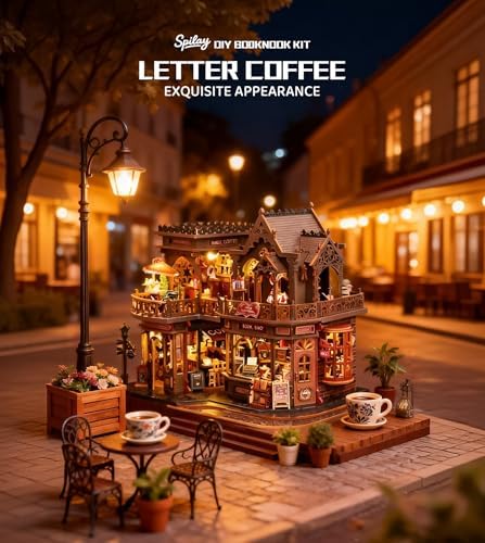 Spilay DIY Miniature House Kit for Adults, Miniature Dollhouse Kit - Image 3