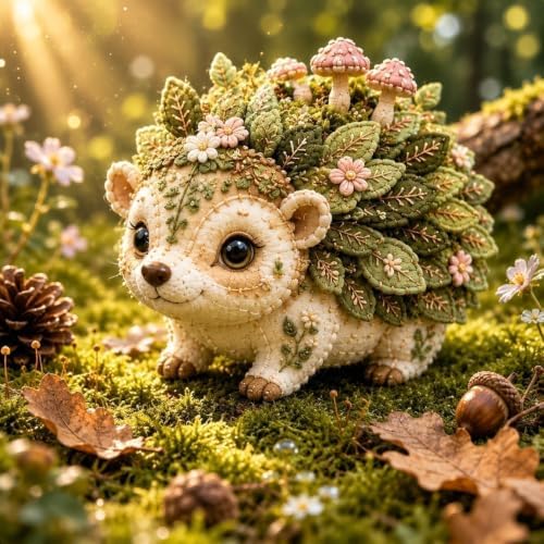 DIY Patchwork Animal Kit,All-In-One Creative Handmade Sewing Kit for Beginners,Craft Lovers - Image 3