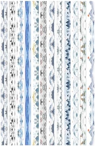 600 Sheets Paper Star Strips for DIY Hand Art Crafts, Double-Sided Printing Origami Paper for Star Jar, Wish Bottles, Home Decoration (Landscape Painting) by ABCISI