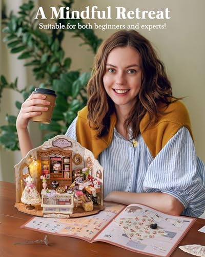Rolife Tailor Shop DIY Miniature Dollhouse Kit Gift for Adults - Image 6
