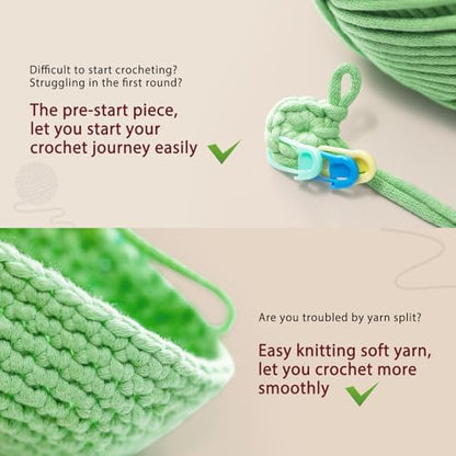 CrochetBox Bigfoot Crochet Kit for Beginners, Easy Craft for Adults - Image 6