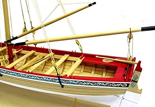 Model Shipways 18th Century Longboat Wood Model Kit 1:48 – Beginner to Intermediate Level – True Plank-on-Frame – Model Boat Kit for Adults to Build - Image 5