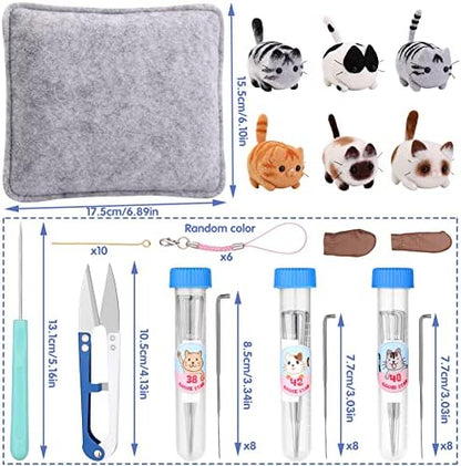 UOOU Felting Kit, Needle Felting Kits for Beginners Adult, Wool Felting Kit - Image 2