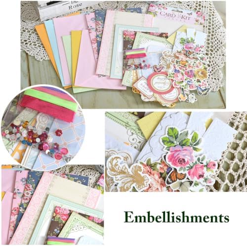 Huralona Greeting Card Making Supplies Envelope Kit Gift Anniversary Craft - Image 5