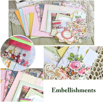 Huralona Greeting Card Making Supplies Envelope Kit Gift Anniversary Craft - Image 5