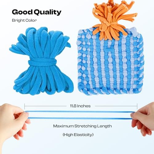 Caydo Weaving Loom Refill Loops, Elastic Loops for Weaving Looms 448 PCS - Image 5