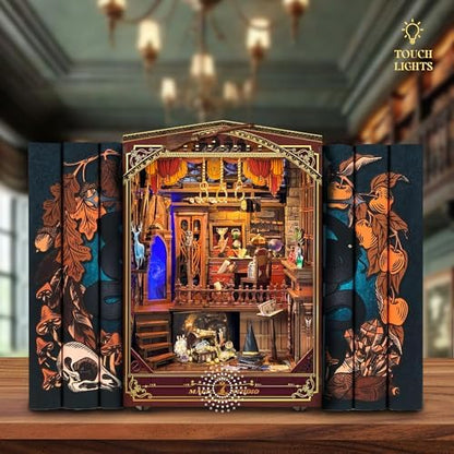 Book Nook Kit DIY Miniature House 3D Wooden Puzzle - Magic Studio - Image 2