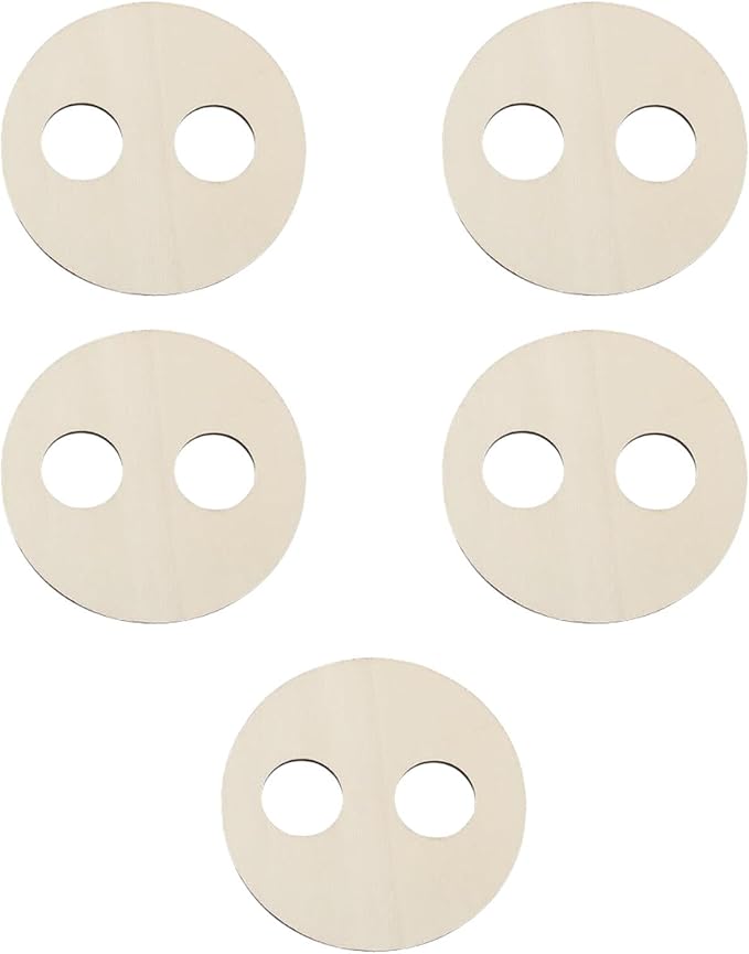 5X Wooden Wick Centering Tool Practical Round Easy Use Manual Tool Candle Wick Stabilizer for Candle DIY Making Home Use, B