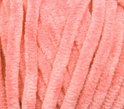 Estako Velvet (3- Skeins Pack) Chenille Blanket amigurumi Yarn for Crocheting and Knitting Super Bulky 3x100 gr (3x132 yds) (1350-Powder)