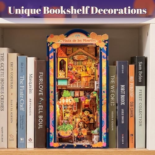 Fsolis Book Nook Kit for Adults - Día De Muertos - Image 2