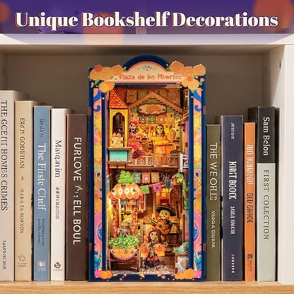 Fsolis Book Nook Kit for Adults - Día De Muertos - Image 2