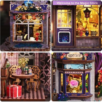 DIY Miniature House Kit, Dollhouse for Adults to Build, Wonderland - Image 5