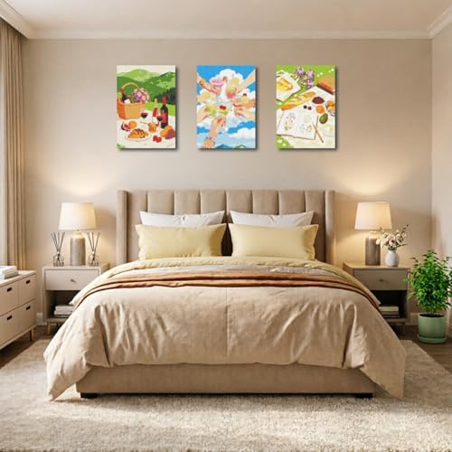 DOTSOPS 5D Picnic Diamond Painting Kits for Adults Camping Diamond Art Kits - Image 5