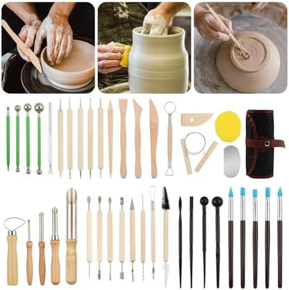 42Pcs Clay Sculpting Tools Kit - Image 2