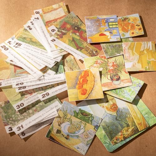 YagCu Scrapbook Kit for Beginners, Aesthetic Junk Journal Supplies, Scrapbooking and Journaling Materials, Bullet Journals Stationery, Planner DIY Arts Craft, Women Adults - Image 7