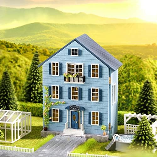 CUTEROOM DIY Miniature House Kit Wooden Craft Gift for Adult-Molan House - Image 6