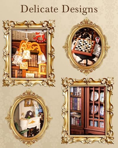Rolife Living Room DIY Miniature Dollhouse Kit Gift for Adults - Image 3