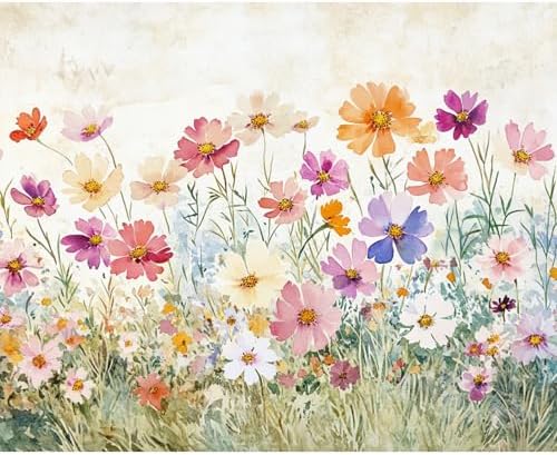 Banket Floral Paint by Numbers Kit for Adults Beginner DIY Painting Kits for Adults Flowers Easy Adult Paint by Number Kits on Canvas Color by Numbers for Gifts Home Wall Decor 16x20 Inch by Unknown