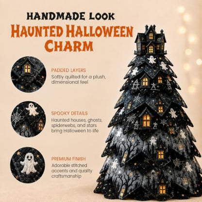 Daily Partner DIY Halloween Quilted Fabric Tree Kit - Image 4
