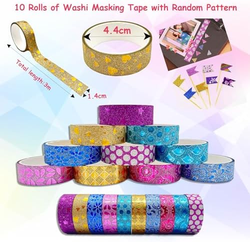 Card Making Supplies, Card Making Kit For Adults And Kids, 32 Blank Greeting Cards & Envelopes With Reusable Stamps DIY Greeting Card Set - Thank You Birthday Mother's Day Christmas Congradulation - Image 6