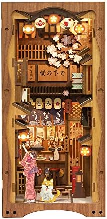 CUTEBEE Book Nook Kit DIY Miniature House Japanese Street Diorama - Image 6