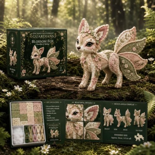 DNKZWUPUP Patchwork DIY Kit Series for Beginner Sewing Craft Kit Home Decor - Image 2