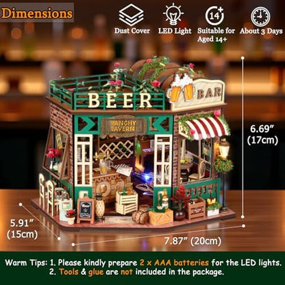 DIY Miniature House Kit with Furniture Plus Dust Proof - Image 4