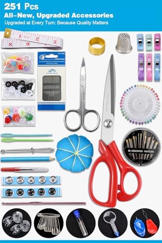 YUANHANG Large Sewing Kit for Adults: 2-Year Supply for Home Hand Mending - Image 6