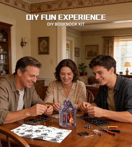 Spilay DIY Miniature House Kit for Adults, Miniature Dollhouse Kit - Image 5