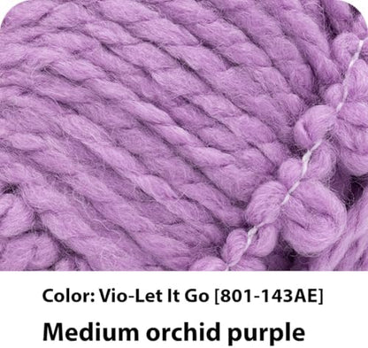 Lion Brand Yarn InstaKnit Beginner Yarn for Knitting, VIO-Let It Go, 1 Pack - Image 2