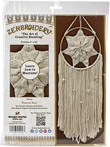 Natural Star Macrame Kit by Design+Works+Crafts