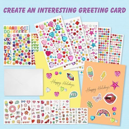 28 Blank card making supplies, Creative Greeting Card Set for Adults - Image 3