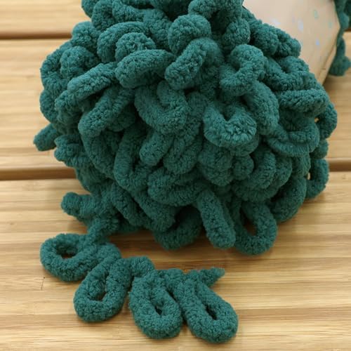 JubileeYarn Fun Finger Loops Yarn - Jade - 2 Skeins - Image 3