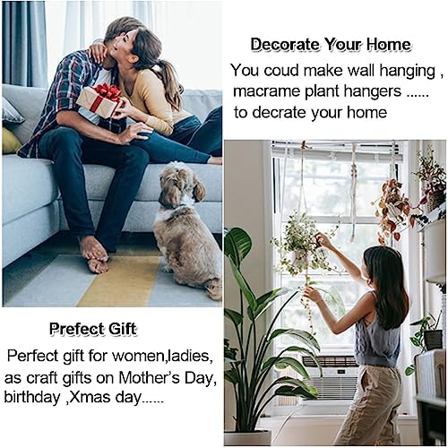 Easy Macrame Kits for Adults Beginners with Instruction Book - Image 6