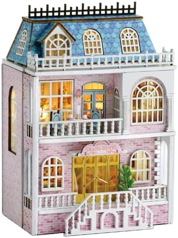 CUTEROOM DIY Miniature House Kit Wooden Craft for Adult-Romantic Castle by CUTEROOM
